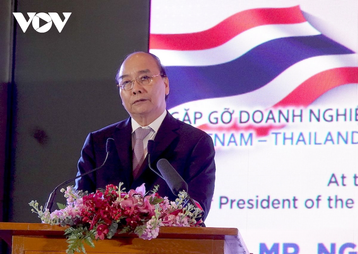 Chủ tịch nước Nguyễn Xuân Phúc dự Lễ khai trương Tuần hàng Việt Nam tại Thái Lan 2022
